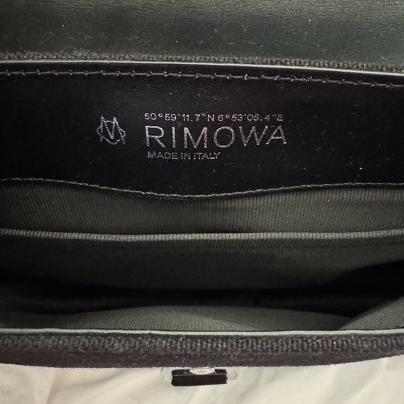 Like New Rimowa Black Never Still Cross Body Flap Bag - Picture 5 of 6